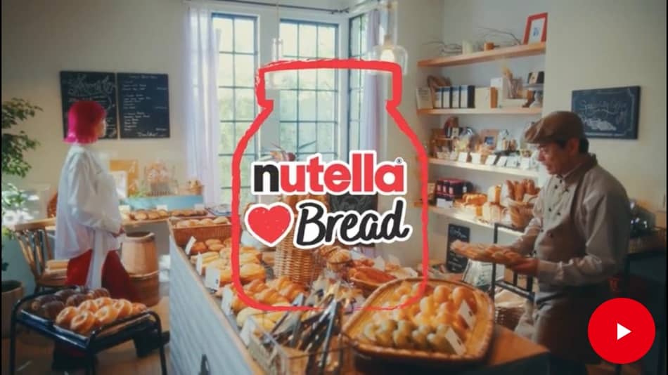Nutella Loves Bread編